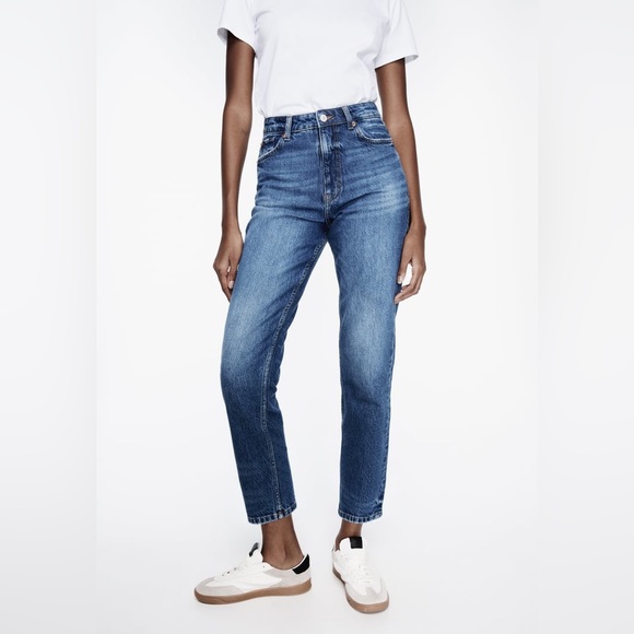 Zara Denim - Zara Z1975 MOM FIT JEANS WITH A HIGH WAIST